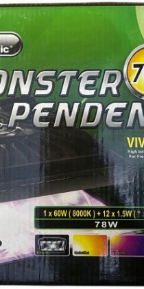 Aqua Zonic Monster Pendent LED Light 78W — High Intensity Freshwater Aquarium Lighting