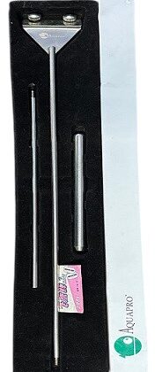 Aquapro Stainless Steel Algae Scraper Cleaner — Durable Aquarium Glass Cleaning Tool