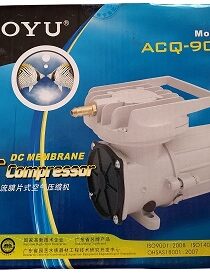 BOYU ACQ-906 DC Membrane Air Pump — High-Efficiency Aquarium Compressor (60W)