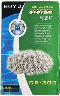 Boyu Ceramic Rings CR-300 — Biological Filtration Media for Aquariums