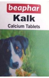 Beaphar Kalk Calcium 120 Tablets