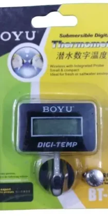 Boyu Digi Temp Battery Digital Water Temperature Meter — Accurate Aquarium Temperature Monitoring