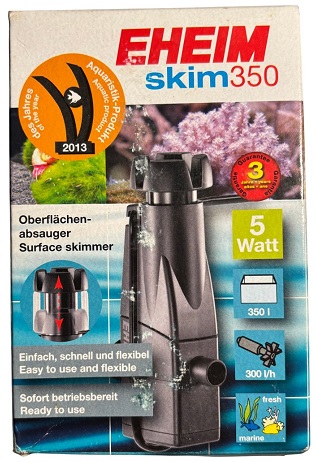 Eheim Skim 350 Surface Skimmer — Compact Micro Skimmer for Aquariums up to 350L