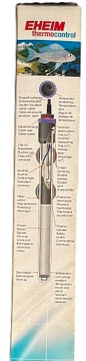 Eheim Jager Thermostat Heater — Precision Aquarium Heating with Safety Control (300W)