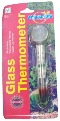 Floating Glass Aquarium Thermometer — Accurate Water Temperature Monitoring