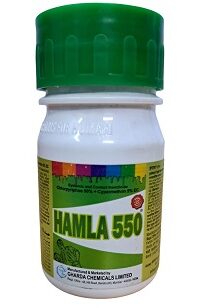 Hamla 550 Insecticide — Chlorpyrifos 50% + Cypermethrin 5% EC (400ml)
