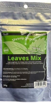 Glasgarten Shrimp Snacks Leaves Mix