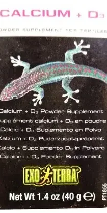 HAGEN EXO TERRA Calcium Plus D3 Reptiles Supplement