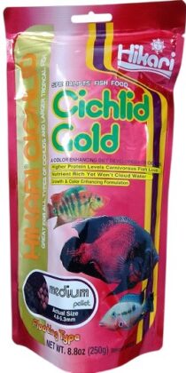 Hikari Cichlid Gold — Premium Color-Enhancing Food for Cichlids
