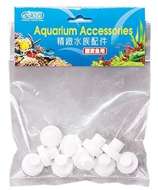 ISTA Ceramic Coral Frag Plugs — Multi‑Purpose Connectors & Fittings for Air Systems (10 pcs)