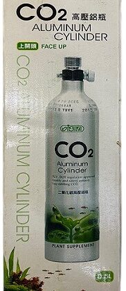 ISTA Face Up Refillable 05L CO₂ Aluminum Cylinder — Plant Supplement for Aquascaping Systems