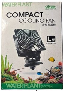 ISTA Compact Aquarium Cooling Fan — Efficient Temperature Control for Small Tanks (Large)