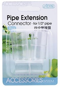 ISTA Pipe Extension Connector — High-Quality Plastic Connector (I-983, 1/2" Pipe, 3pcs)