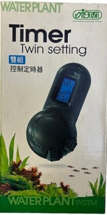 ISTA Twin Setting Aquarium Timer — Dual Control Timer for Aquarium Lighting & Equipment