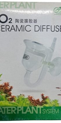 ISTA Glass CO₂ Ceramic Diffuser — Elegant Glass Diffuser for Efficient CO₂ Dissolution