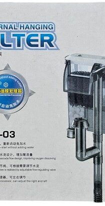 Jeneca XP-03 External Hanging Filter — Quiet Multi-Layer Filtration for Aquariums