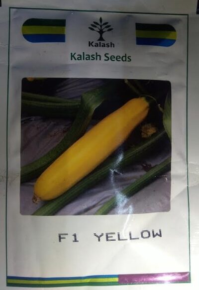 Kalash Seeds Yellow Zucchini Squash