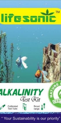 Lifesonic Alkalinity High Range Aquaculture Water Test Kit — Aquarium Water Testing (100 Tests)