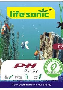 Lifesonic pH High Range Aquaculture Water Test Kit — Aquarium Water Testing (200 Tests)