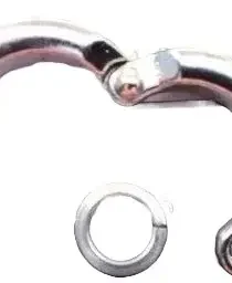 Large Sized Macaw Cockatoo Bird Steel Ring Set