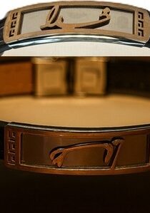 Leather Steel Shiny Plate God Men Bracelet With Lock