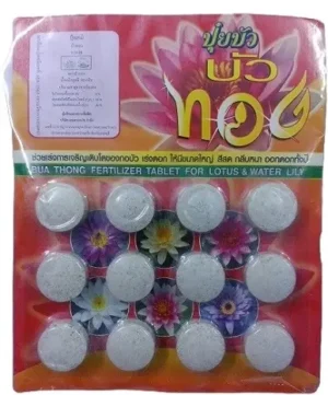 Lily Lotus Live Plants Root Fertilizer Tablets