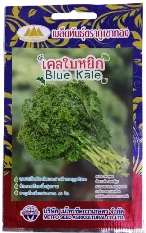 Metro Seeds Blue Kale Gardening Seeds