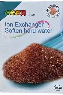 Miracle Baby Aquarium Water Cation Exchanger — Hard Water Softening Resin (300g)