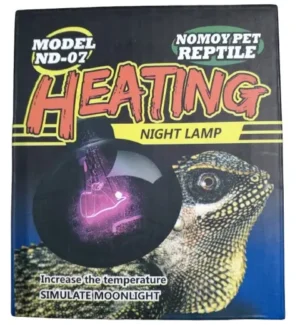 NOMOY PET Reptiles Heating 100W Night Lamp