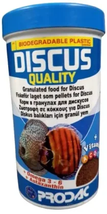 PRODAC Discus Quality — Premium Flake Food for Discus Fish (90g)