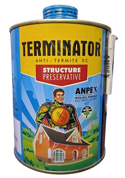 Pidilite Terminator Anti‑Termite EC — Structure Preservative with Insta Kill Formula (1L)