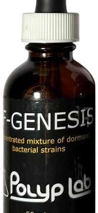 PolypLab RF-GENESIS — Concentrated Dormant Bacterial Strains for Reef Aquariums (50ml)