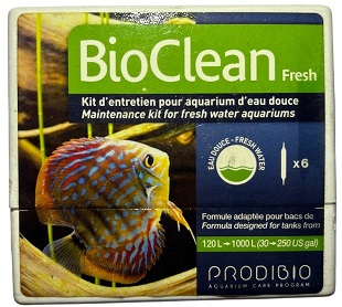 PRODIBIO BioClean Freshwater — Aquarium Maintenance Kit (6 Vials)