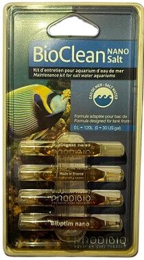 PRODIBIO BioClean Salt Nano — Saltwater Aquarium Maintenance Kit (4 Vials)
