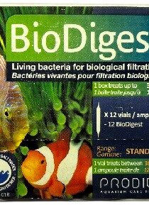 PRODIBIO BioDigest — Living Bacteria for Biological Filtration (12 Vials)