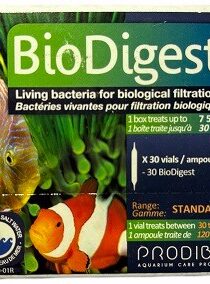 PRODIBIO BioDigest — Living Bacteria for Biological Filtration (30 Vials)