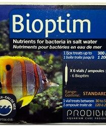 PRODIBIO Bioptim — Nutrients for Bacteria in Saltwater Aquariums (6 Vials)