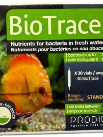 PRODIBIO BioTrace Freshwater — Nutrients for Bacteria in Freshwater Aquariums (30 Vials)
