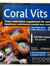 PRODIBIO Coral Vits — Multivitamin Supplement for Corals (30 Vials)