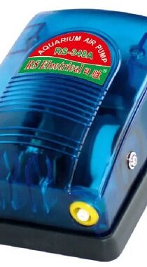 RS Electrical RS-348A Aquarium Air Pump — Twin Outlet High Energy Saving (5W)