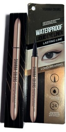 Sivanna Colors Waterproof Liquid Eyeliner – 24H Long‑Wear Precision Black Liner