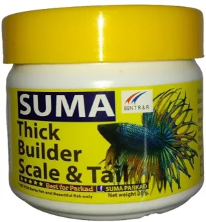 SUMA Thick Builder Betta Fish Food