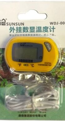 SUNSUN Battery Probe Digital Thermometer — Accurate Temperature Monitoring for Aquariums