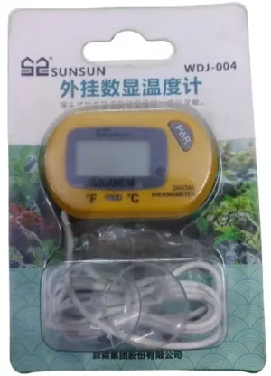 SUNSUN Battery Probe Digital Thermometer