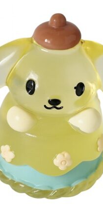Sanrio Japanese Pompompurin Multicolor Solid Glass Figure