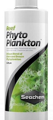 Seachem PhytoPlankton — Concentrated Marine Microalgae for Corals & Reef Invertebrates (250ml)