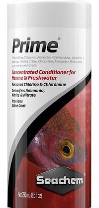 Seachem Prime — Advanced Water Conditioner & Detoxifier for Aquariums (250ml)