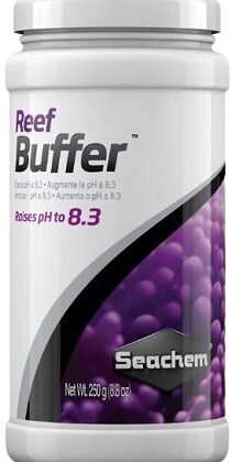 Seachem Reef Buffer — Concentrated pH & Alkalinity Supplement for Reef Aquariums (250g)