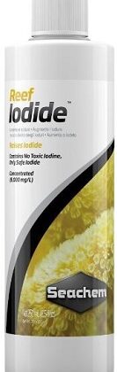 Seachem Reef Iodide — Stabilized Iodine Supplement for Reef Aquariums (250ml)