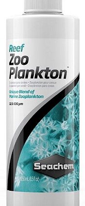 Seachem Zooplankton — Concentrated Marine Food for Corals & Reef Invertebrates (250ml)